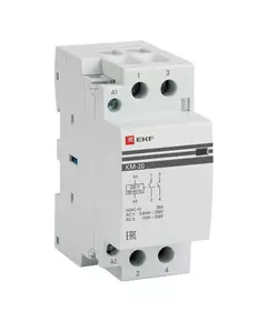 Контактор модульный КМ 20А 2NО (2 мод.) EKF km-2-20-20