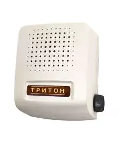 Звонок проводной Соло трель регул. громкости 220В 80-90дБА бел. Тритон СЛ-03Р