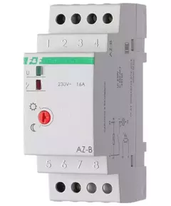 Фотореле AZ-B (выносной герметичный фотодатчик IP65 монтаж на DIN-рейке 2 модуля 230В 16А 1НО IP20)(аналог ФР-7Е) F&F EA01.001.009