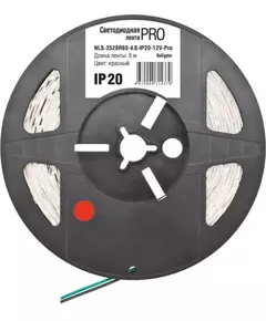 Лента светодиодная 71 437 NLS-3528R60-4.8-IP20-12В-Pro R5 4.8Вт/м (уп.5м) Navigator 71437