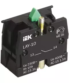 Блок контактный 1з для LAY5 IEK BDK21