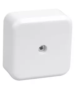 Коробка распаячная ОП 50х50х20 IP20 КМ41206-01 (4 клем. 3кв.мм) бел. IEK UKO10-050-050-020-K01