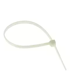 Хомут кабельный 3.6х300 нейл. бел. (уп.100шт) EKF plc-c-3.6x300