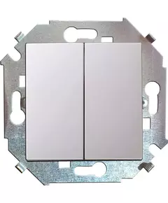 Механизм выключателя 2-кл. СП Simon 15 16А IP20 винт. зажим бел. Simon 1591398-030