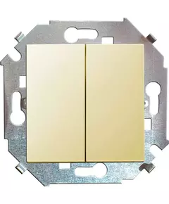 Механизм выключателя 2-кл. СП Simon 15 16А IP20 винт. зажим сл. кость Simon 1591398-031