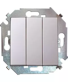 Механизм выключателя 3-кл. СП Simon 15 16А IP20 винт. зажим бел. Simon 1591391-030