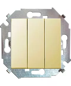 Механизм выключателя 3-кл. СП Simon 15 16А IP20 винт. зажим сл. кость Simon 1591391-031