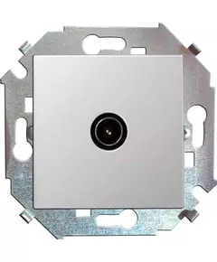Механизм розетки TV СП Simon15 одиночная бел. Simon 1591475-030