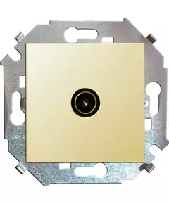Механизм розетки TV СП Simon15 одиночная сл. кость Simon 1591475-031