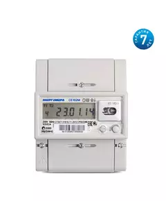Счетчик CE 102М R5 145 А 1ф 5-60А 1 класс точн.; многотариф. EIA485 ЖКИ Моск. вр. Энергомера 101002003010748