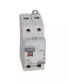 Выключатель дифференциального тока (УЗО) 2п 25А 30мА тип AC DX3 Leg 411504
