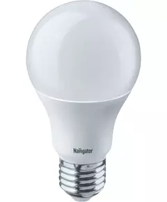 Лампа светодиодная 94 386 NLL-A60-7-230-4K-E27 7Вт грушевидная 4000К бел. E27 560лм 170-260В Navigator 94386