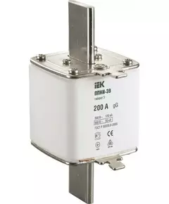 Вставка плавкая ППНИ-39 200А габарит 3 IEK DPP50-200