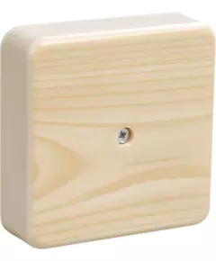 Коробка распаячная ОП 100х100х29 IP20 КМ41219-04 (6 клем. 6кв.мм) сосна IEK UKO10-100-100-029-K34