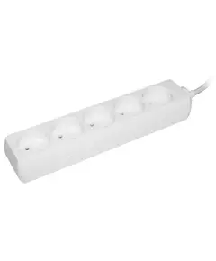 Удлинитель 5х3м без заземл. 10А IP20 У5 ПВС 2х0.75 IEK WYP10-06-05-03-N