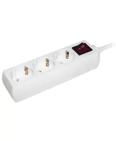 Удлинитель 3х5м с заземл. 16А IP20 У03К с выкл. ПВС 3х1 IEK WYP10-16-03-05-ZK-N