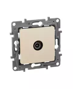 Механизм розетки TV СП Etika оконечная 5дБ 5-862 мГц сл. кость Leg 672365