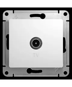 Механизм розетки TV 1-м СП Glossa 1DB бел. SchE GSL000191