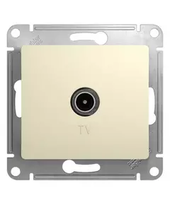 Механизм розетки TV 1-м СП Glossa 1DB беж. SchE GSL000291