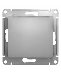 Механизм выключателя 1-кл. СП Glossa 10А IP20 (сх. 1) 10AX алюм. SchE GSL000311