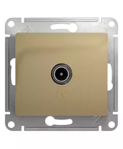 Механизм розетки TV 1-м СП Glossa оконечной 1DB титан SchE GSL000491