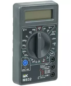 Мультиметр цифровой Universal M832 IEK TMD-2S-832