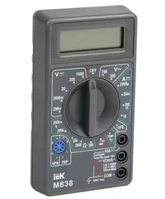 Мультиметр цифровой Universal M838 IEK TMD-2S-838