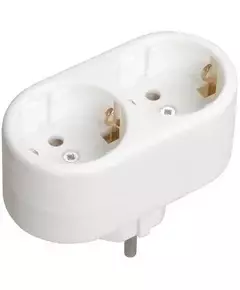 Тройник Т-01/02 2 круглых места IEK WTP10-16-02