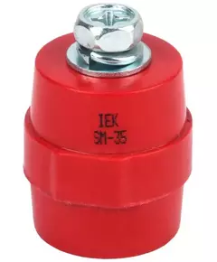 Изолятор SM35 (М8) силовой с болтом IEK YIS11-35-10-B