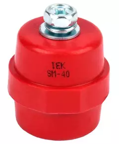 Изолятор SM40 (М8) силовой с болтом IEK YIS11-40-12-B