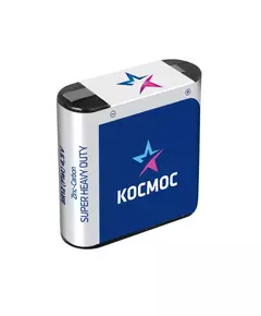 Элемент питания солевой "квадрат" 3R12 Космос KOC3R12