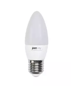 Лампа светодиодная PLED-SP C37 7Вт свеча 3000К тепл. бел. E27 530лм 230В JazzWay 1027825-2