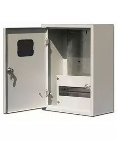 Корпус метал. учетный навес. 400х300х160 1-фазн. 12мод. SchE 30401DEK
