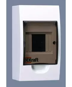 Корпус пластиковый навесной 4мод. ЩРН-П-4 20х11х9 IP41 SchE 31008DEK