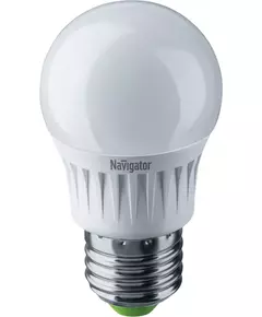 Лампа светодиодная 94 467 NLL-G45-7-230-2.7K-E27 7Вт шар 2700К тепл. бел. E27 500лм 176-264В Navigator 94467