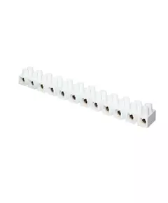 Колодка клеммная 10мм 10А полистирол бел. (уп.10шт) EKF plc-KK-10-10-ps-w