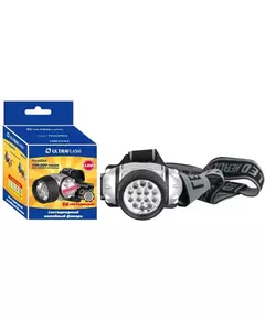 Фонарь налобный LED 5352 (14LED 4 режима; 3хR03 метал.) Ultraflash 10261