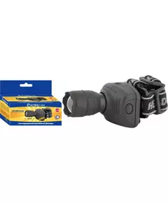 Фонарь налобный LED 5354 (1Вт LED ZOOM 3 режима; 3хR03 сер.) Ultraflash 11549