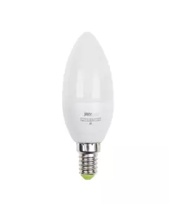 Лампа светодиодная PLED-ECO-C37 5Вт свеча 4000К бел. E14 400лм 220-240В JazzWay 1036865A