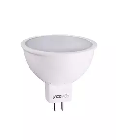 Лампа светодиодная PLED-ECO-JCDR 5Вт 4000К бел. GU5.3 400лм 220-240В JazzWay 1037107A