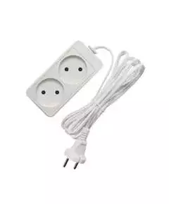 Удлинитель 2х5м без заземл. 6А IP20 ШВВП 1.3кВт Союз 481S-0205