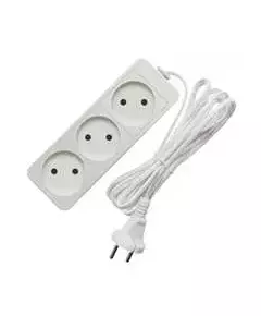 Удлинитель 3х1.5м без заземл. 6А IP20 ШВВП 1.3кВт Союз 481S-0301