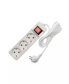 Удлинитель 3х3м с заземл. 10А IP20 2.2кВт с выкл. Союз 481S-7303