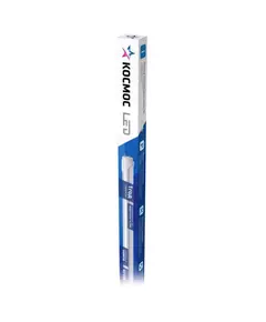 Лампа светодиодная 10Вт 220В G13 6500К GLASS 600мм T8 Космос Lksm_LED10wG13T865GL