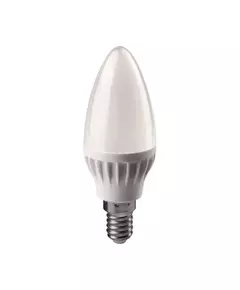 Лампа светодиодная 71 628 OLL-C37-6-230-2.7K-E14-FR 6Вт свеча 2700К тепл. бел. E14 450лм 176-264В ОНЛАЙТ 71628