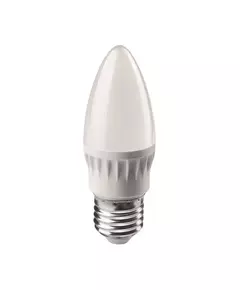 Лампа светодиодная 71 631 OLL-C37-6-230-4K-E27-FR 6Вт свеча 4000К бел. E27 470лм 176-264В ОНЛАЙТ 71631