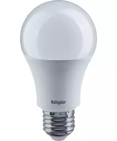 Лампа светодиодная 71 296 NLL-A60-12-230-2.7K-E27 (Standard) 12Вт грушевидная 2700К тепл. бел. E27 900лм 176-264В Navigator 71296