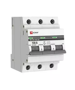 Выключатель нагрузки 3п 100А ВН-125 PROxima EKF SL125-3-100-pro