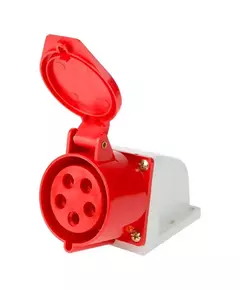 Розетка 125 стационарная 3Р+РЕ+N 32А 380В IP44 Rexant 11-8914