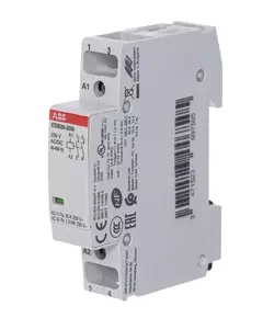 Контактор ESB20-20N-06 модульный (20А АС-1 2НО) катушка 230В AC/DC ABB 1SBE121111R0620